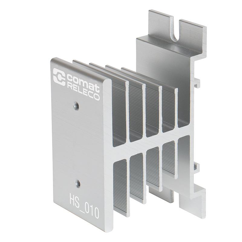 Heatsink for DIN rail slide on mounting