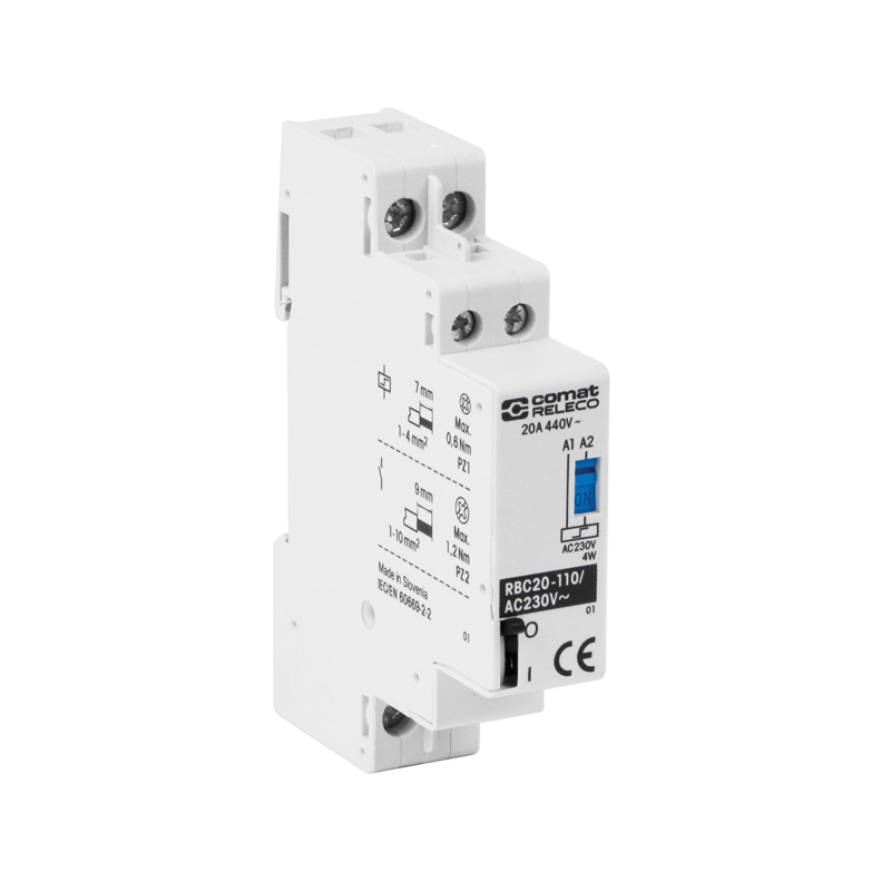 Installation contactors RBC