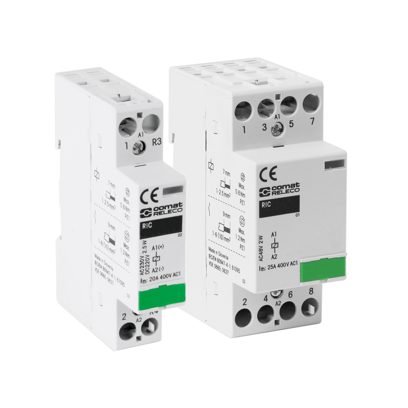 Installation contactors RIC