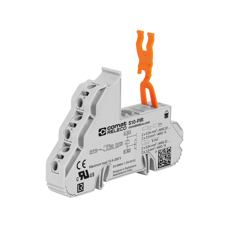 5 pin sockets S10 Push-in for railway applications